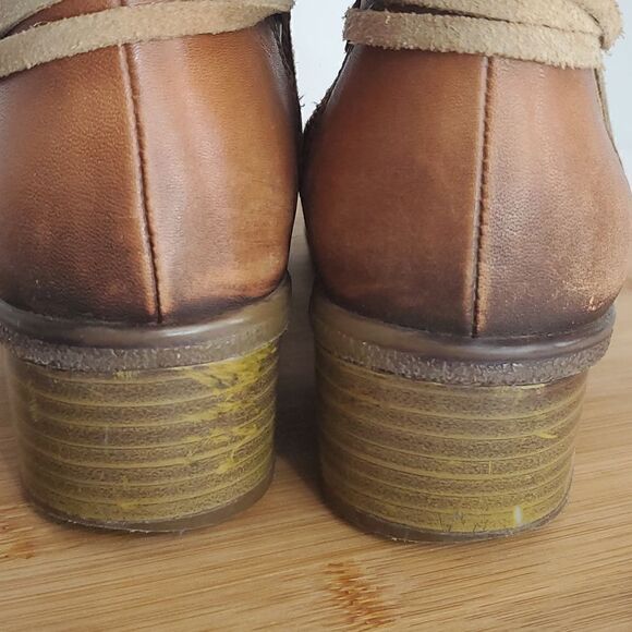 Pikolinos Zaragoza Women's Leather Ankle Booties Tassels Size 37 - Picture 7 of 16